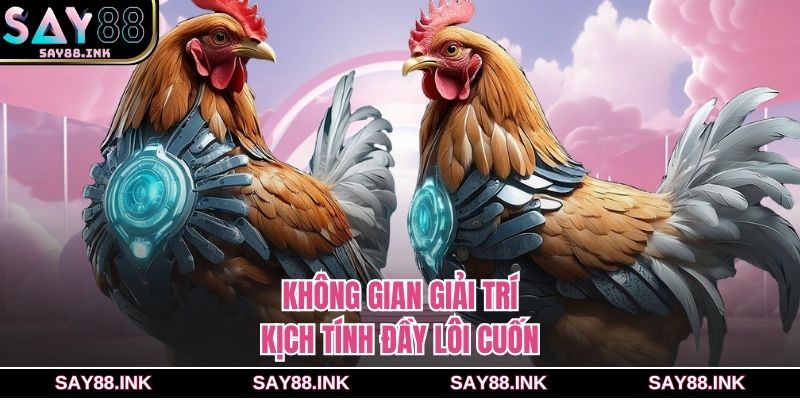 Không gian giải trí kịch tính đầy lôi cuốn